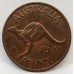 AUSTRALIA 1941 and 1964 . ONE 1 PENNY